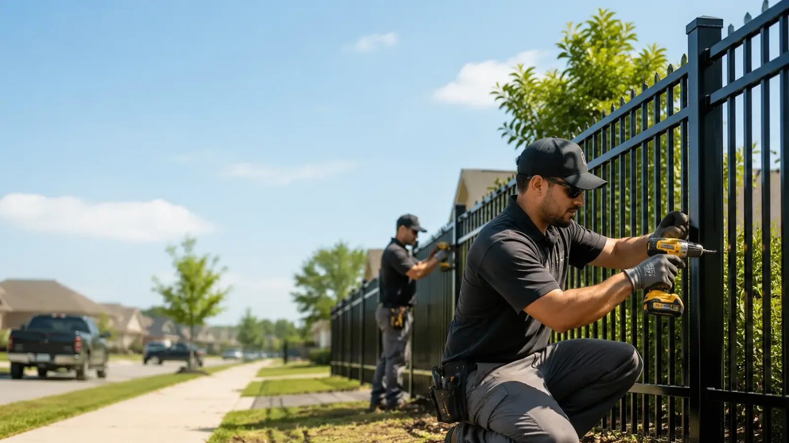Metal Fence Installation in Oak Brook, IL